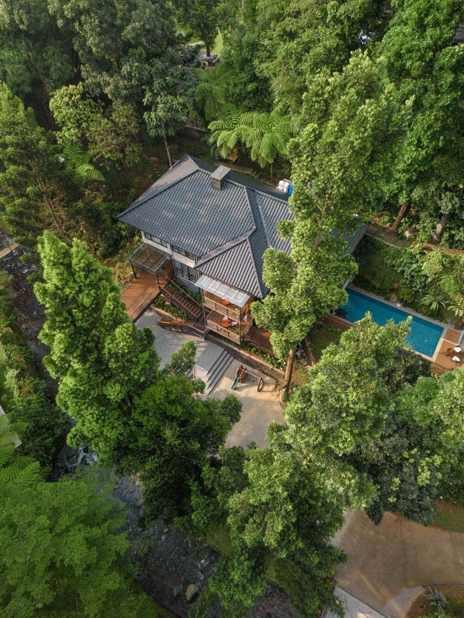 Plataran Puncak Villas Sampal Kültér fotó